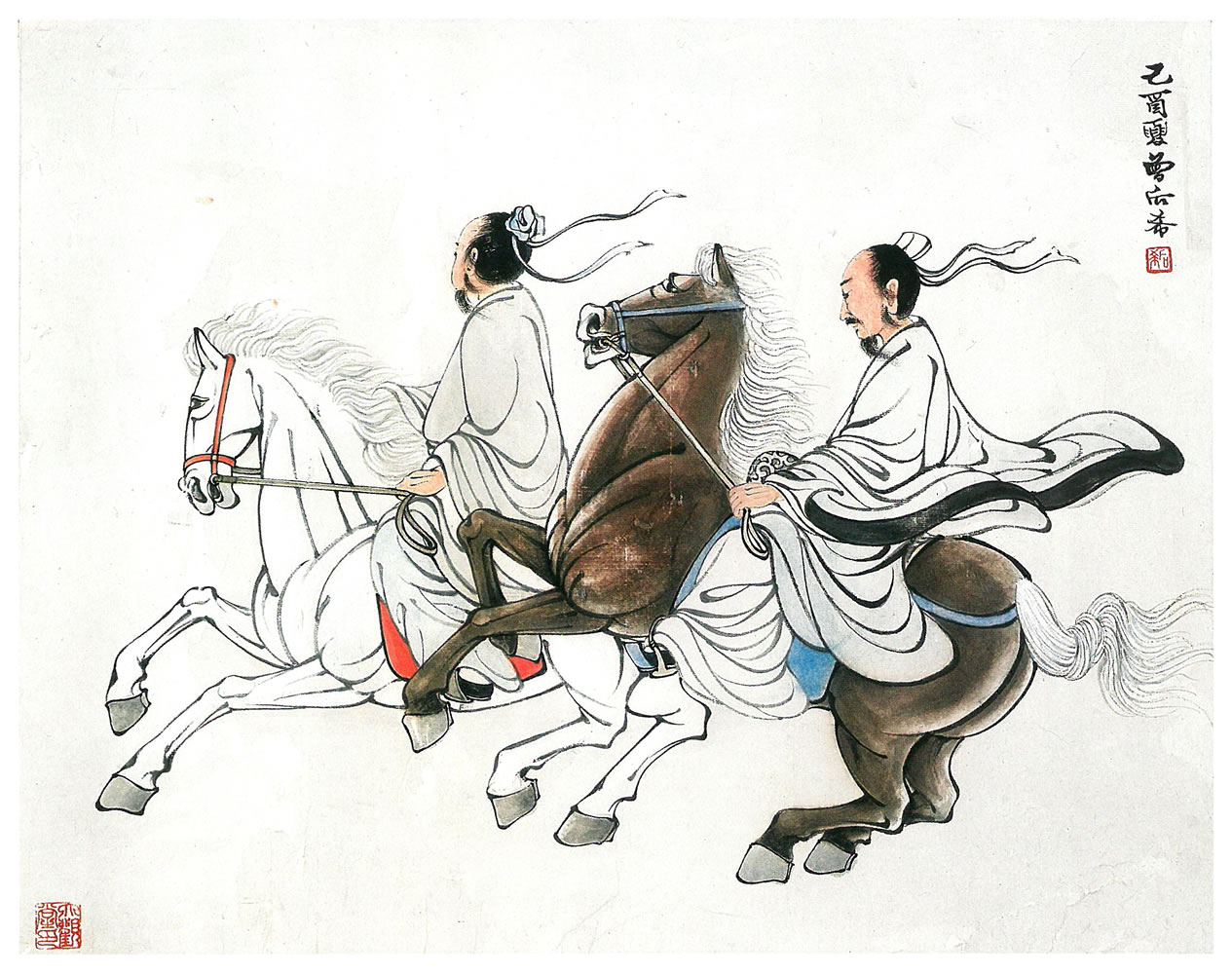 『歳朝淸供』 高逸鴻等人合作