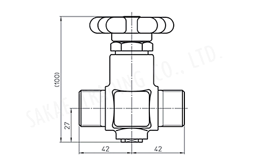 HAMAI 水素用高圧バルブ PS-110-R